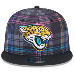 2024 NFL Crucial Catch Plaid 9FIFTY Snapback Hat - Jacksonville Jaguars