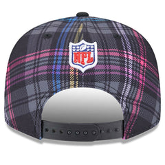 2024 NFL Crucial Catch Plaid 9FIFTY Snapback Hat - Jacksonville Jaguars