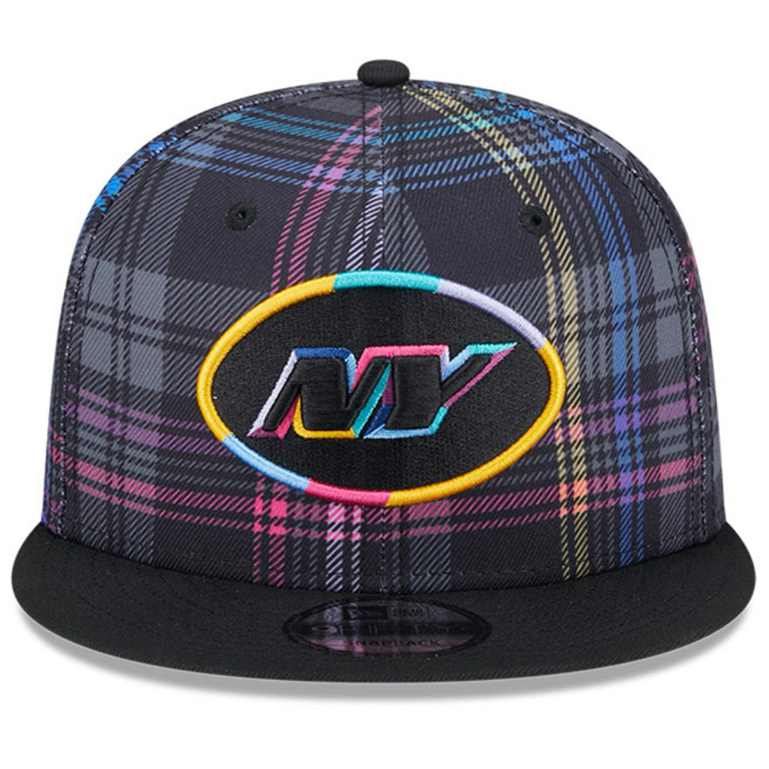2024 NFL Crucial Catch Plaid 9FIFTY Snapback Hat - New York Jets