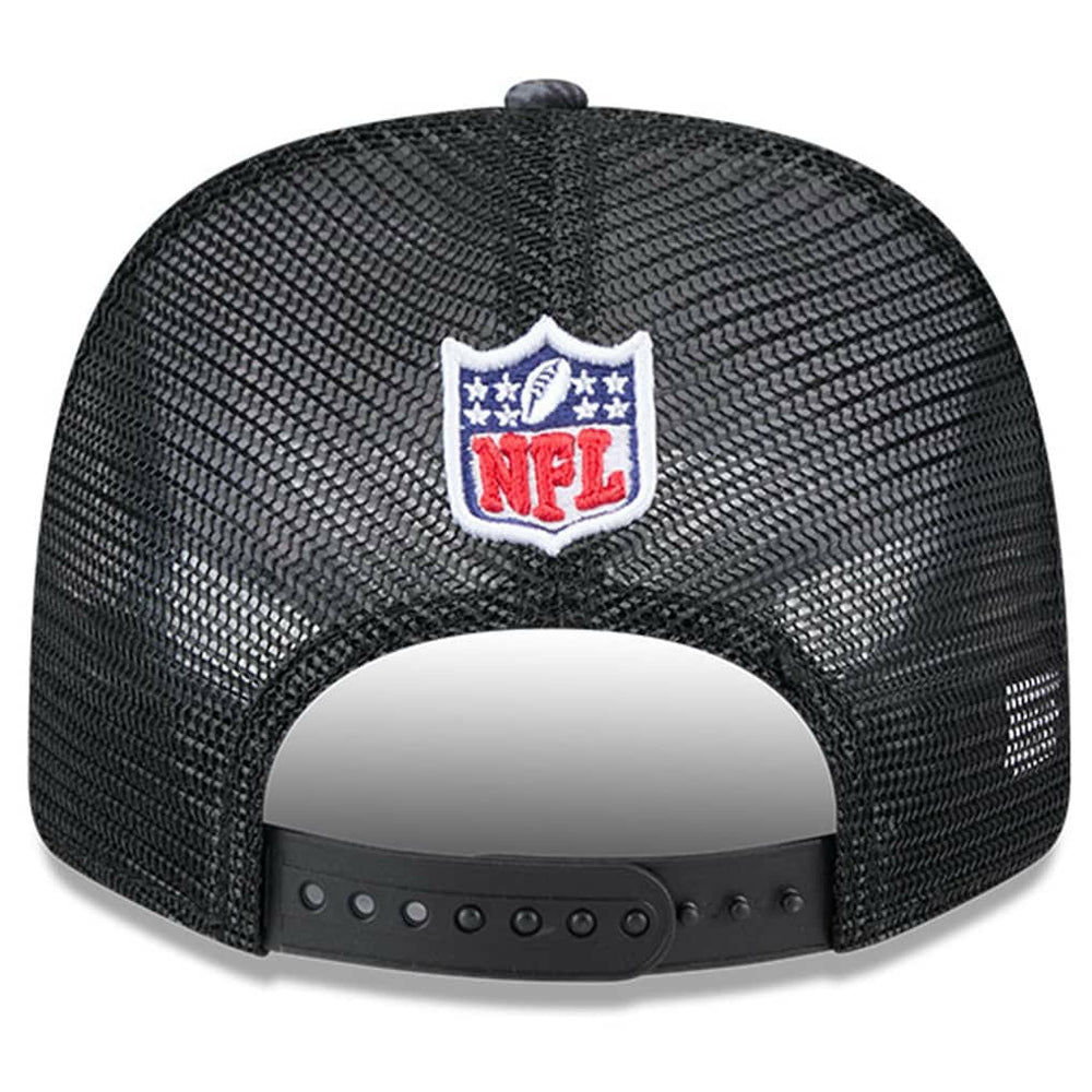 2024 NFL Crucial Catch Plaid 9SEVENTY Trucker Snapback Hat - Jacksonville Jaguars
