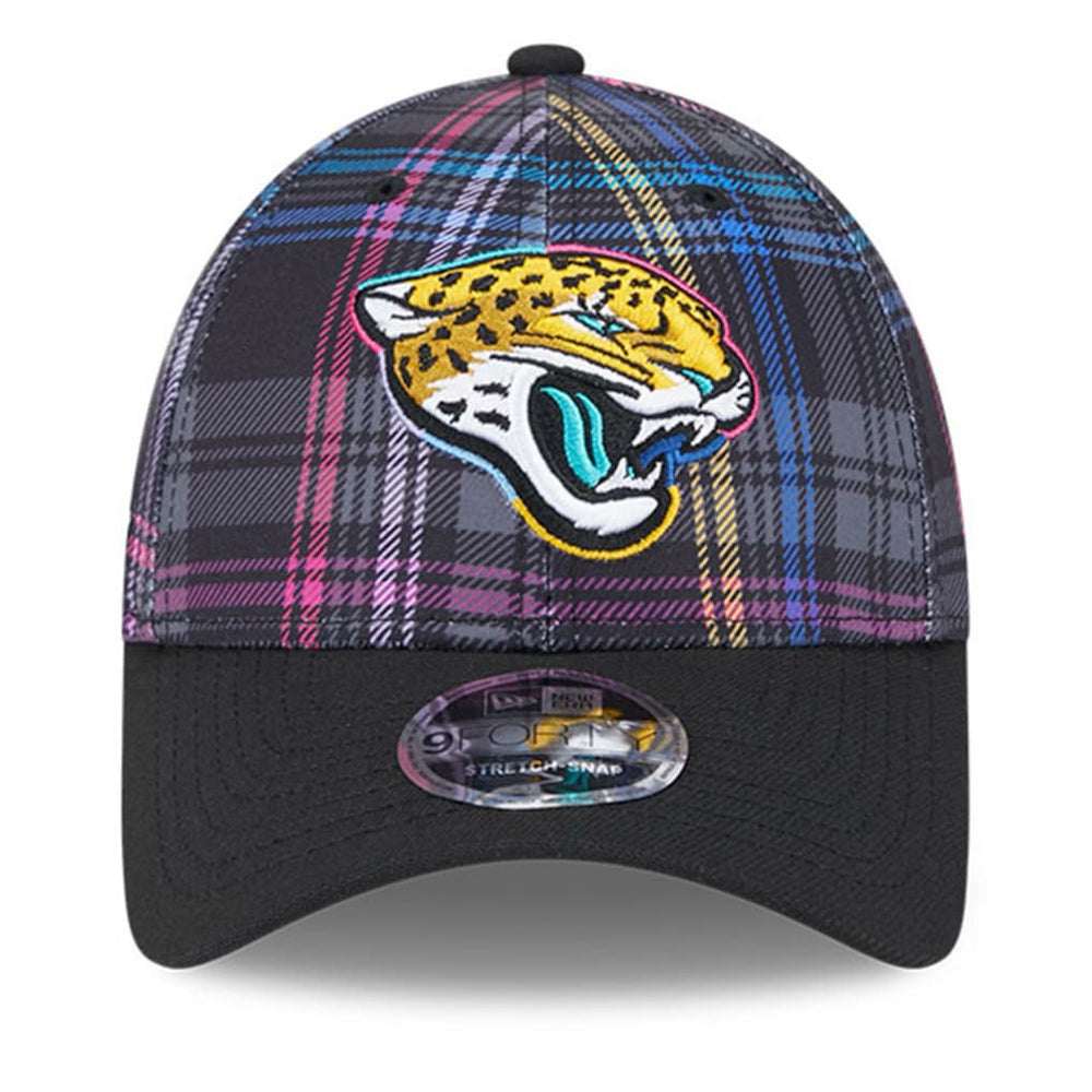 2024 NFL Crucial Catch Plaid 9FORTY Adjustable Hat - Jacksonville Jaguars