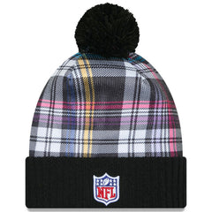 2024 NFL Crucial Catch Cuffed Knit Hat with Pom - New York Jets