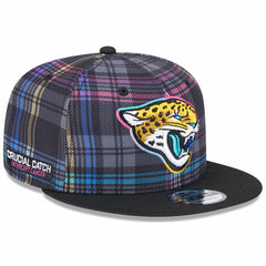Youth 2024 NFL Crucial Catch 9FIFTY Snapback Hat - Jacksonville Jaguars