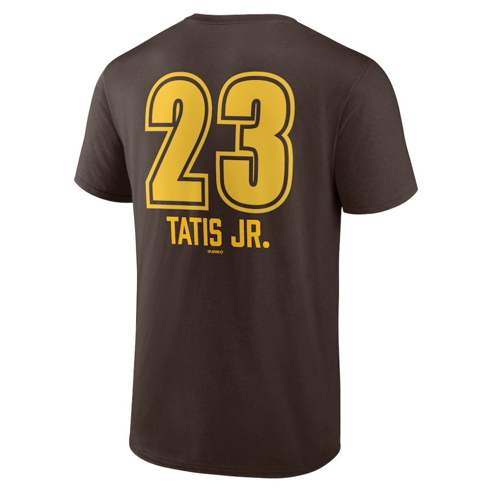MLB Fernando Tatis Jr. San Diego Padres Fastball Player Name & Number T-Shirt