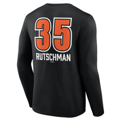 MLB Adley Rutschman Baltimore Orioles Fastball Player Name & Number Long Sleeve T-Shirt