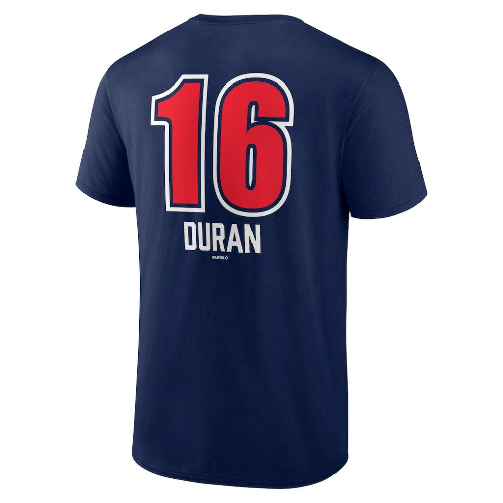MLB Jarren Duran Boston Red Sox Fastball Player Name & Number T-Shirt