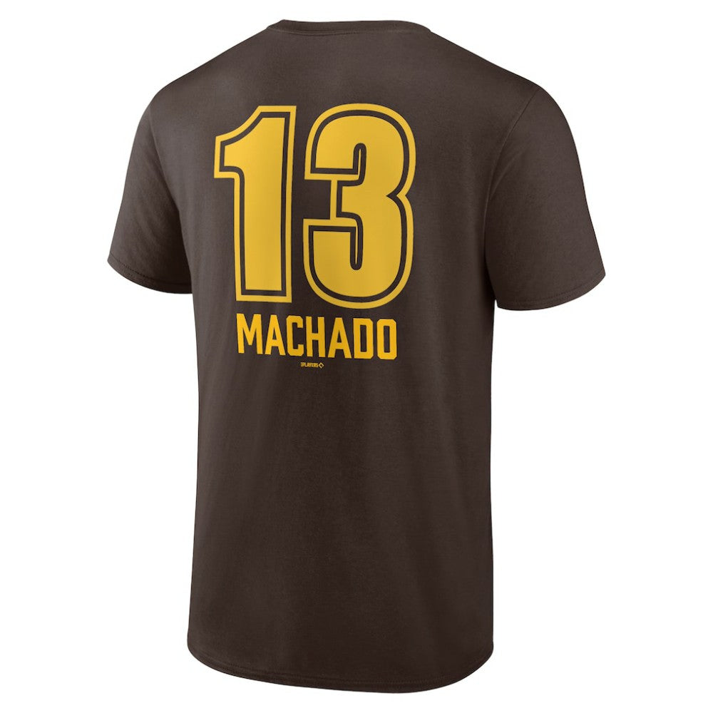 MLB Manny Machado San Diego Padres Fastball Player Name & Number T-Shirt