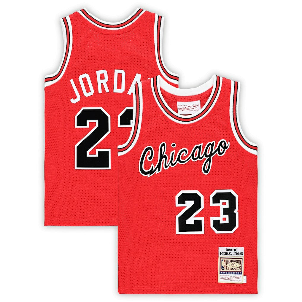 NBA Michael Jordan Chicago Bulls Preschool Hardwood Classics 1984/85 Authentic Swingman Jersey sale