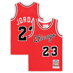 NBA Michael Jordan Chicago Bulls Preschool Hardwood Classics 1984/85 Authentic Swingman Jersey sale