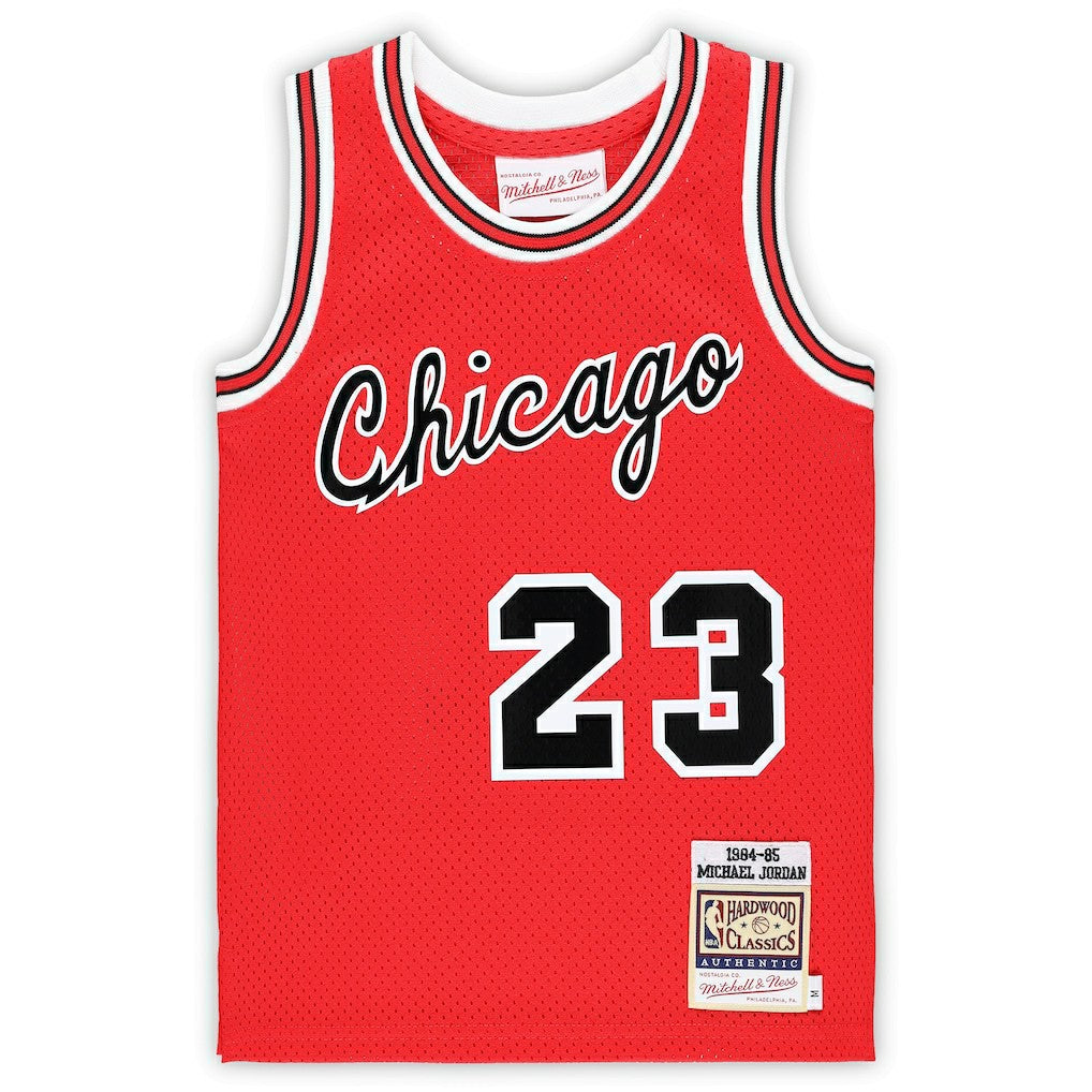 NBA Michael Jordan Chicago Bulls Preschool Hardwood Classics 1984/85 Authentic Swingman Jersey sale