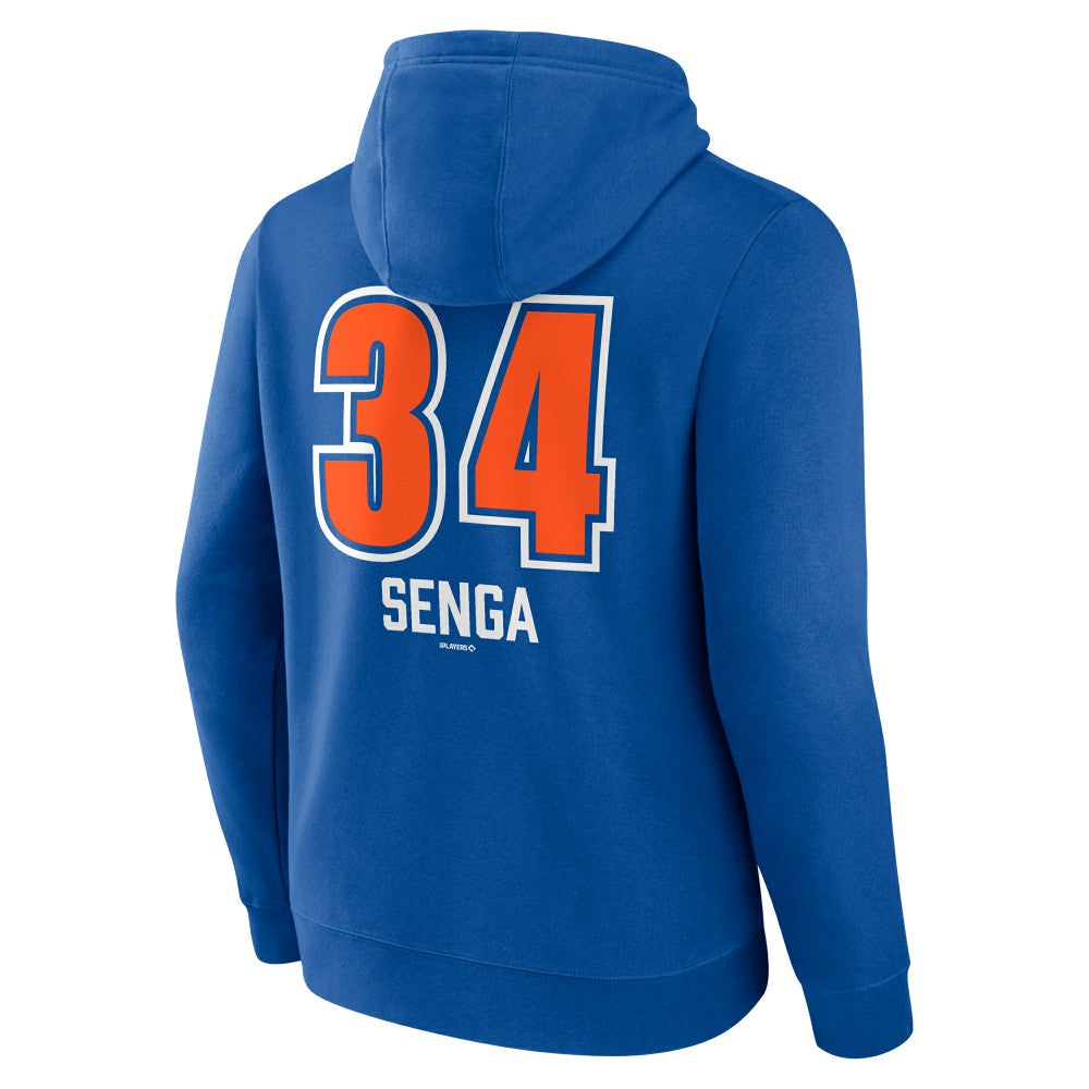 MLB Kodai Senga New York Mets Fastball Player Name & Number Pullover Hoodie