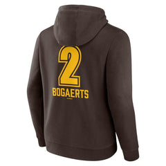 MLB Xander Bogaerts San Diego Padres Fastball Player Name & Number Pullover Hoodie