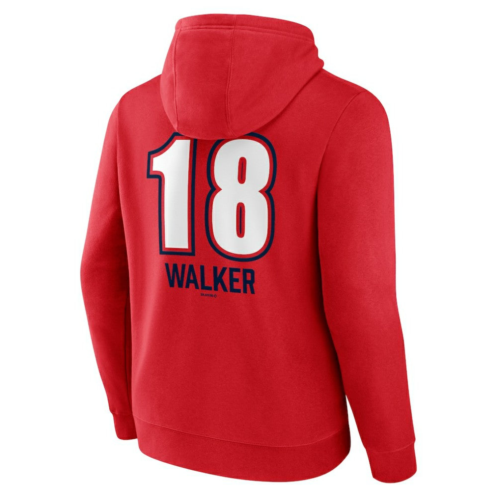 MLB Jordan Walker St. Louis Cardinals Fastball Player Name & Number Pullover Hoodie