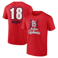 MLB Jordan Walker St. Louis Cardinals Fastball Player Name & Number T-Shirt