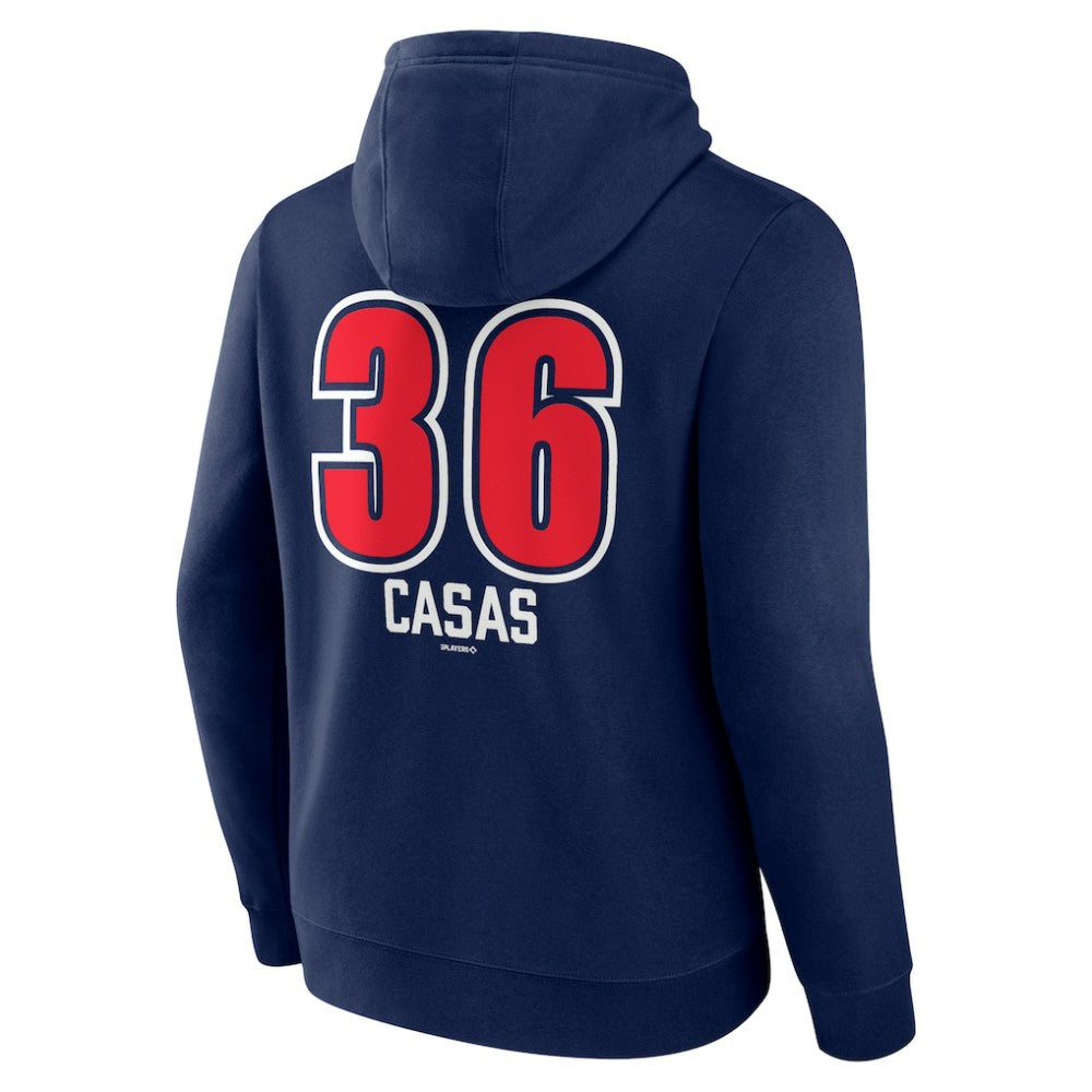 MLB Triston Casas Boston Red Sox Fastball Player Name & Number Pullover Hoodie