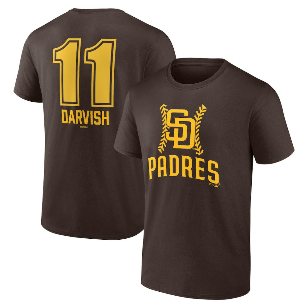 MLB Yu Darvish San Diego Padres Fastball Player Name & Number T-Shirt