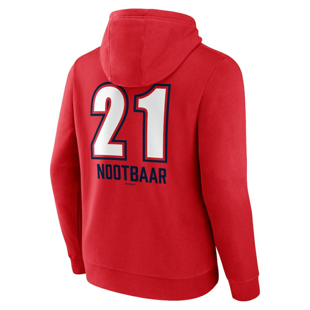 MLB Lars Nootbaar St. Louis Cardinals Fastball Player Name & Number Pullover Hoodie