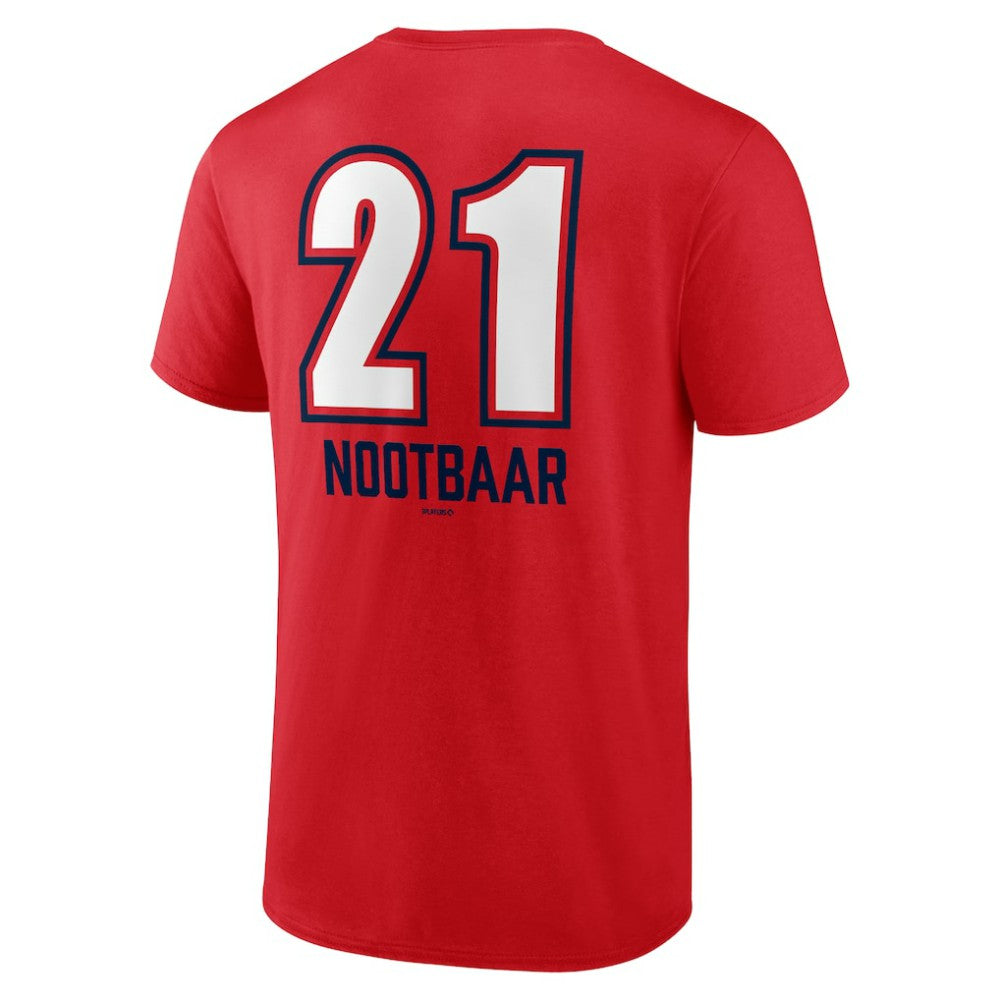 MLB Lars Nootbaar St. Louis Cardinals Fastball Player Name & Number T-Shirt