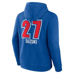 MLB Seiya Suzuki Chicago Cubs Fastball Player Name & Number Pullover Hoodie