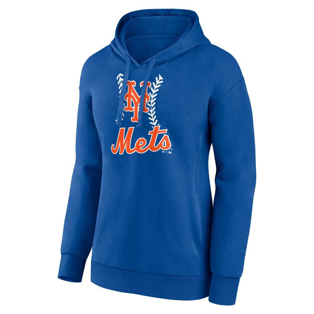 MLB Francisco Alvarez New York Mets Women's Fastball Player Name & Number Pullover Hoodie
