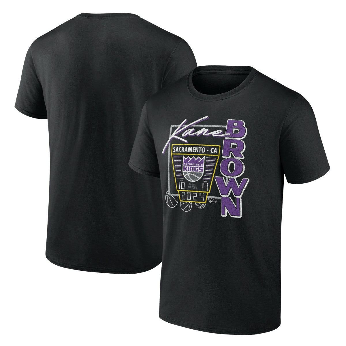 NBA Kane Brown x Sacramento Kings T-Shirt