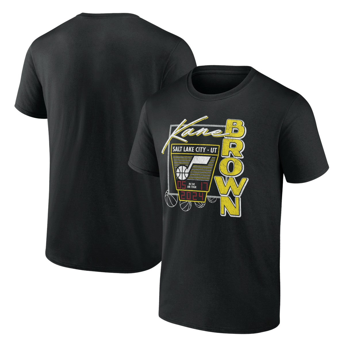 NBA Kane Brown x Utah Jazz T-Shirt