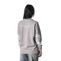 NHL Gray Pittsburgh Penguins The Wild Collective Unisex Tie-Dye Double Collar Pullover Sweatshirt