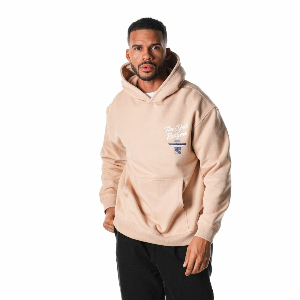 NHL Cream New York Rangers The Wild Collective Unisex Pullover Hoodie