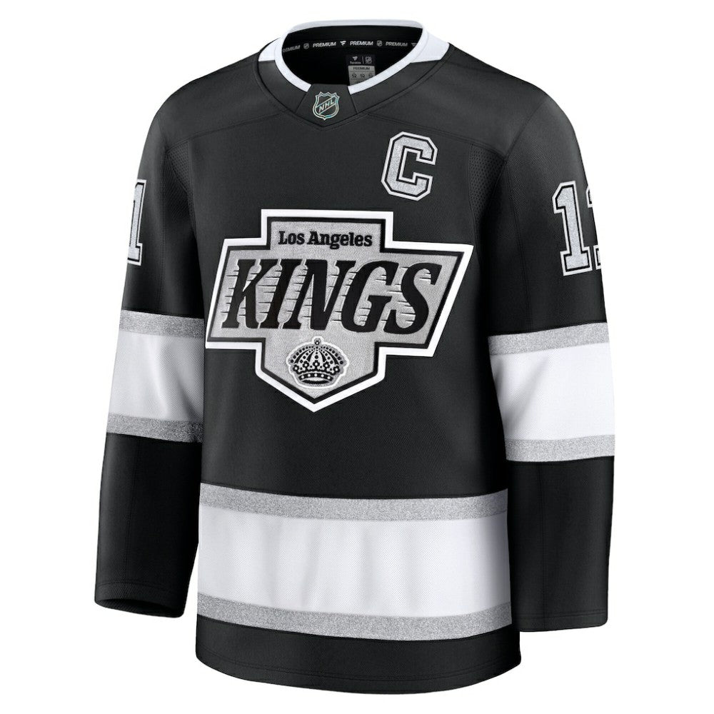 NHL Black Anze Kopitar Los Angeles Kings Fanatics Home Premium Jersey