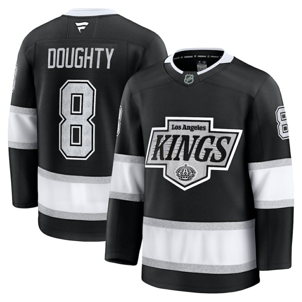 NHL Black Drew Doughty Los Angeles Kings Fanatics Home Premium Jersey