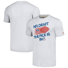 Homage Unisex 2024 Team Draft Tri-Blend T-Shirt - New England Patriots