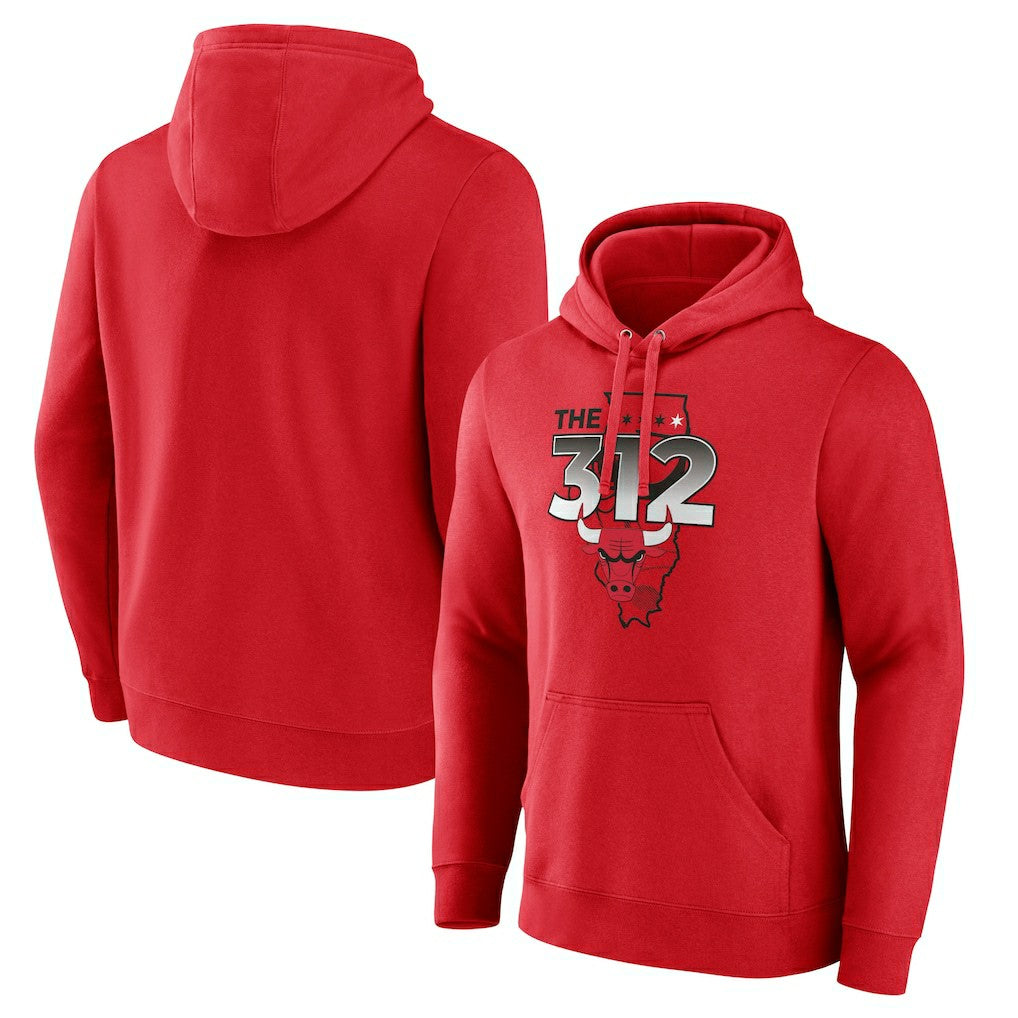 NBA Chicago Bulls Pick & Roll Coverage Pullover Hoodie