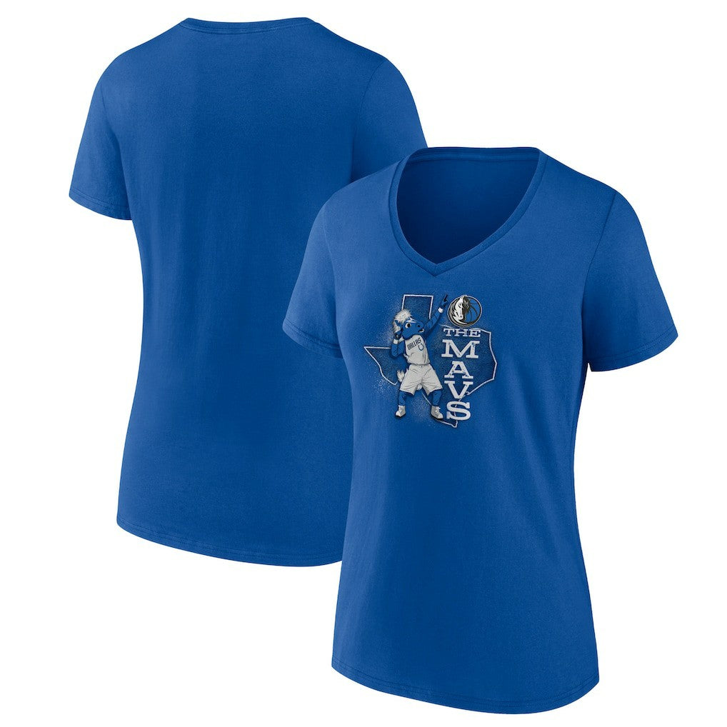 NBA Dallas Mavericks Pick & Roll Coverage V-Neck T-Shirt sale