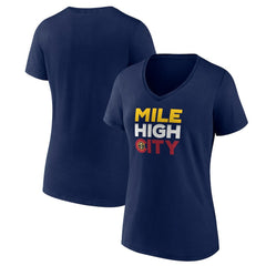 NBA Denver Nuggets Pick & Roll Coverage V-Neck T-Shirt sale