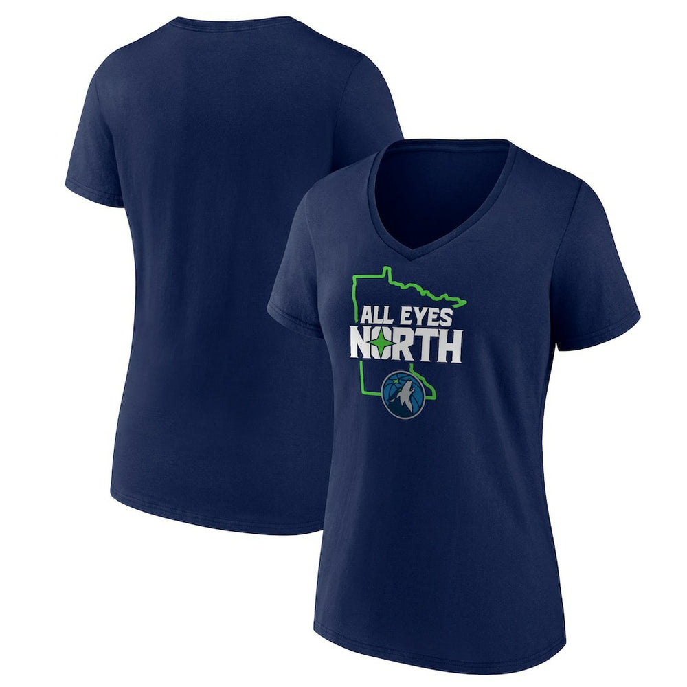 NBA Minnesota Timberwolves Pick & Roll Coverage V-Neck T-Shirt