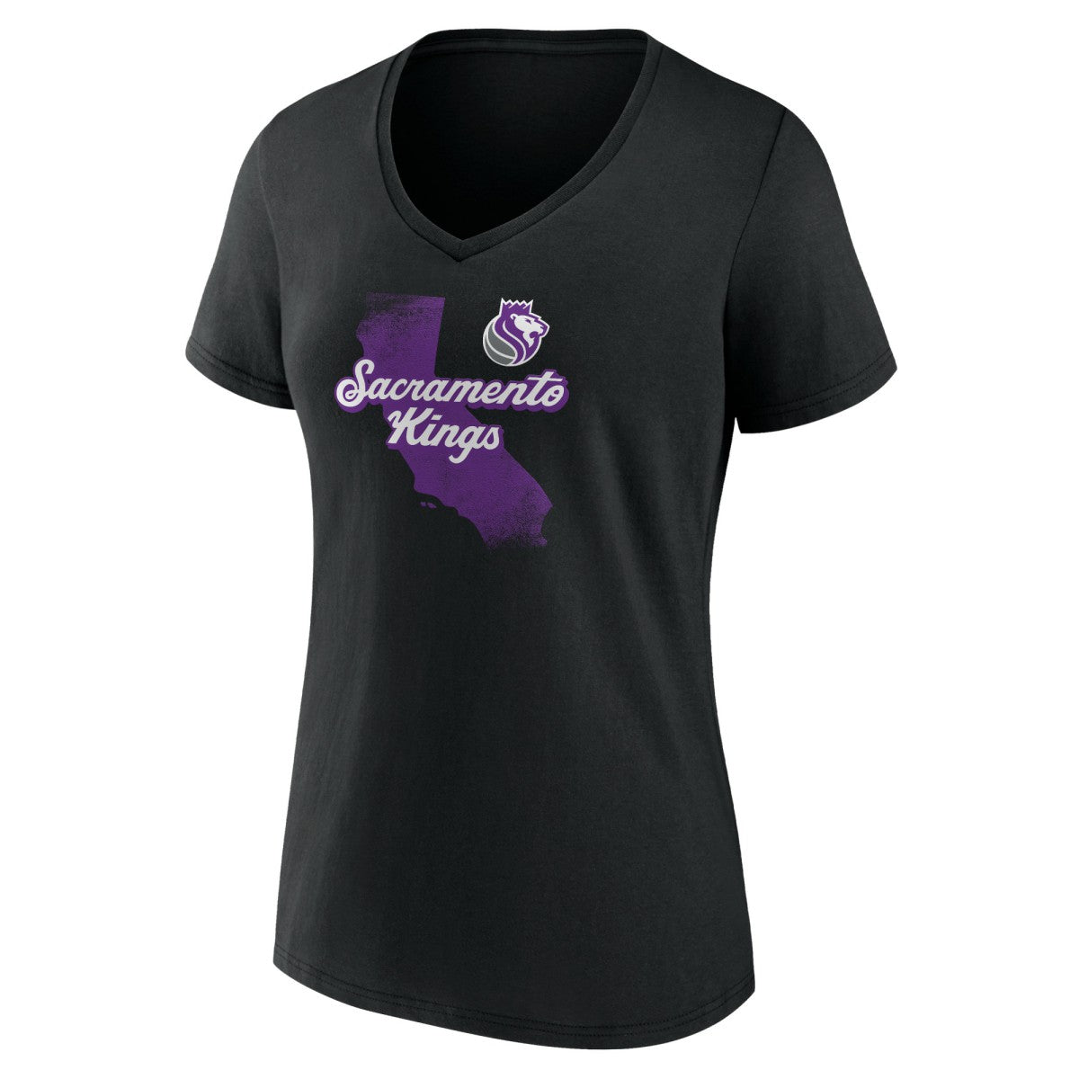 NBA Sacramento Kings Pick & Roll Coverage V-Neck T-Shirt