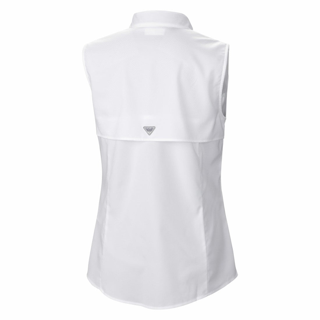 Women's PFG Tamiami Omni-Shade Sleeveless Button-Up Shirt - Houston Texans