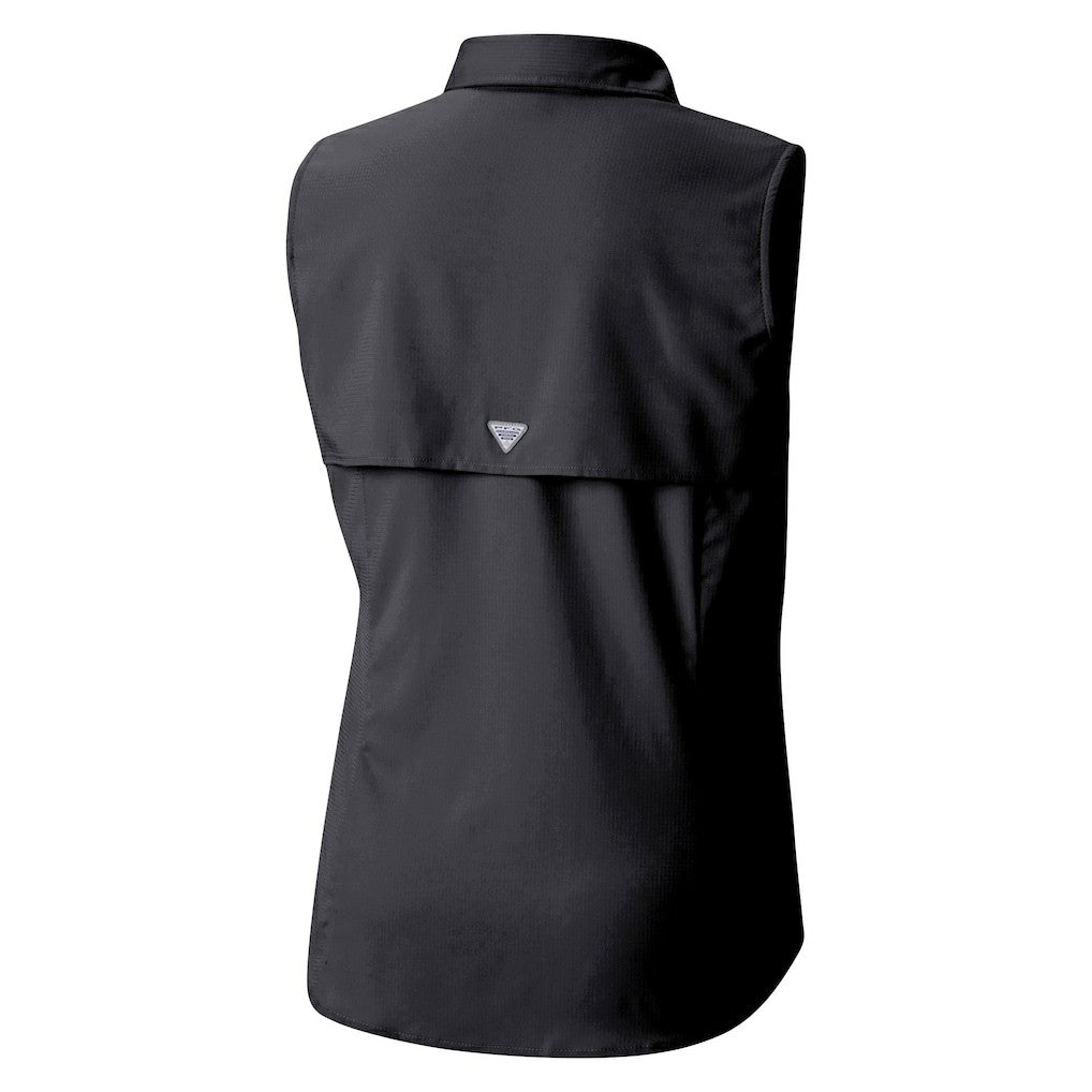 Women's PFG Tamiami Omni-Shade Sleeveless Button-Up Shirt - Minnesota Vikings