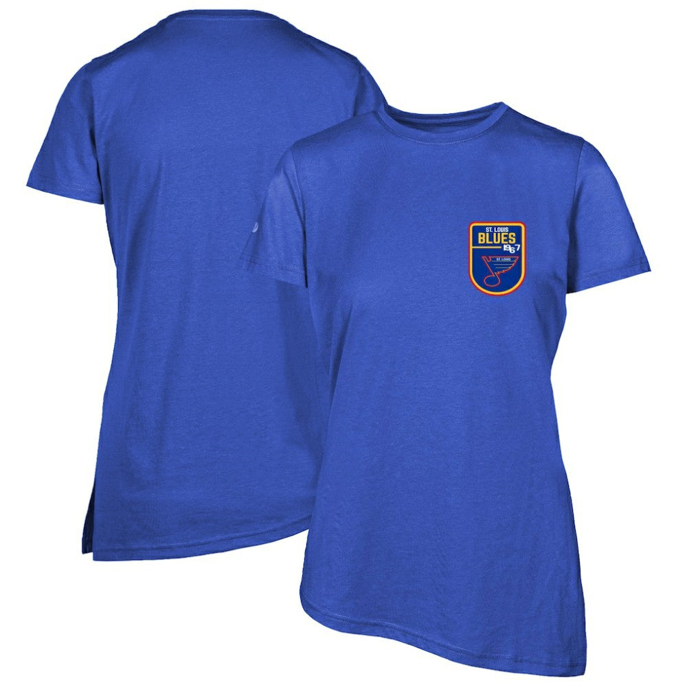 NHL Blue St. Louis Blues Levelwear Women's Retro Birch T-Shirt