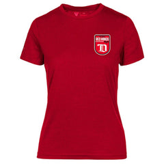 NHL Red Detroit Red Wings Levelwear Women's Retro Maddox T-Shirt