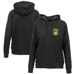 NHL Black Boston Bruins Levelwear Women's Retro Adorn Pullover Hoodie