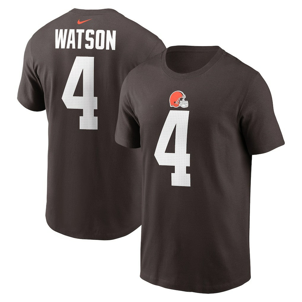 Deshaun Watson  Player Name & Number T-Shirt - Cleveland Browns