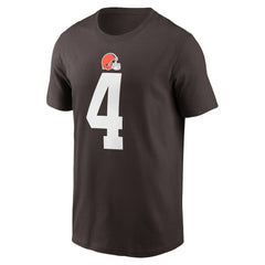 Deshaun Watson  Player Name & Number T-Shirt - Cleveland Browns