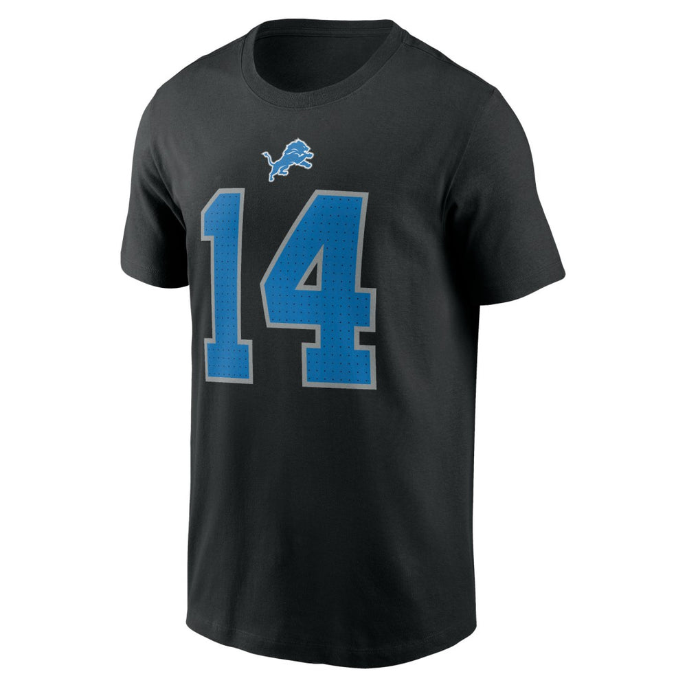 Amon-Ra St. Brown  Player Name & Number T-Shirt - Detroit Lions