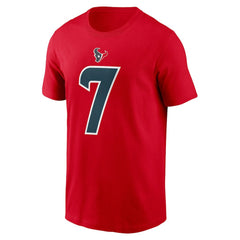 C.J. Stroud  Player Name & Number T-Shirt - Houston Texans