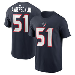Will Anderson Jr.  Player Name & Number T-Shirt - Houston Texans