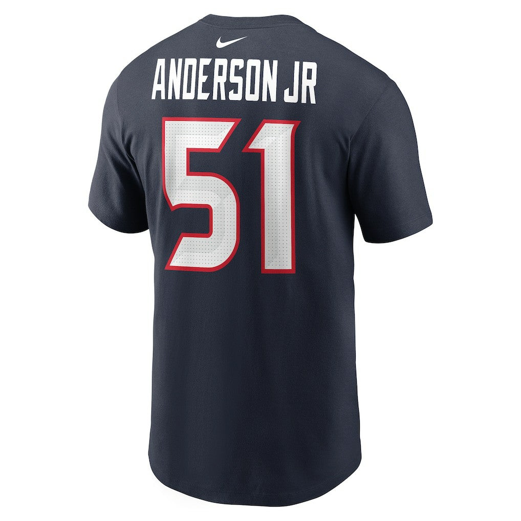 Will Anderson Jr.  Player Name & Number T-Shirt - Houston Texans