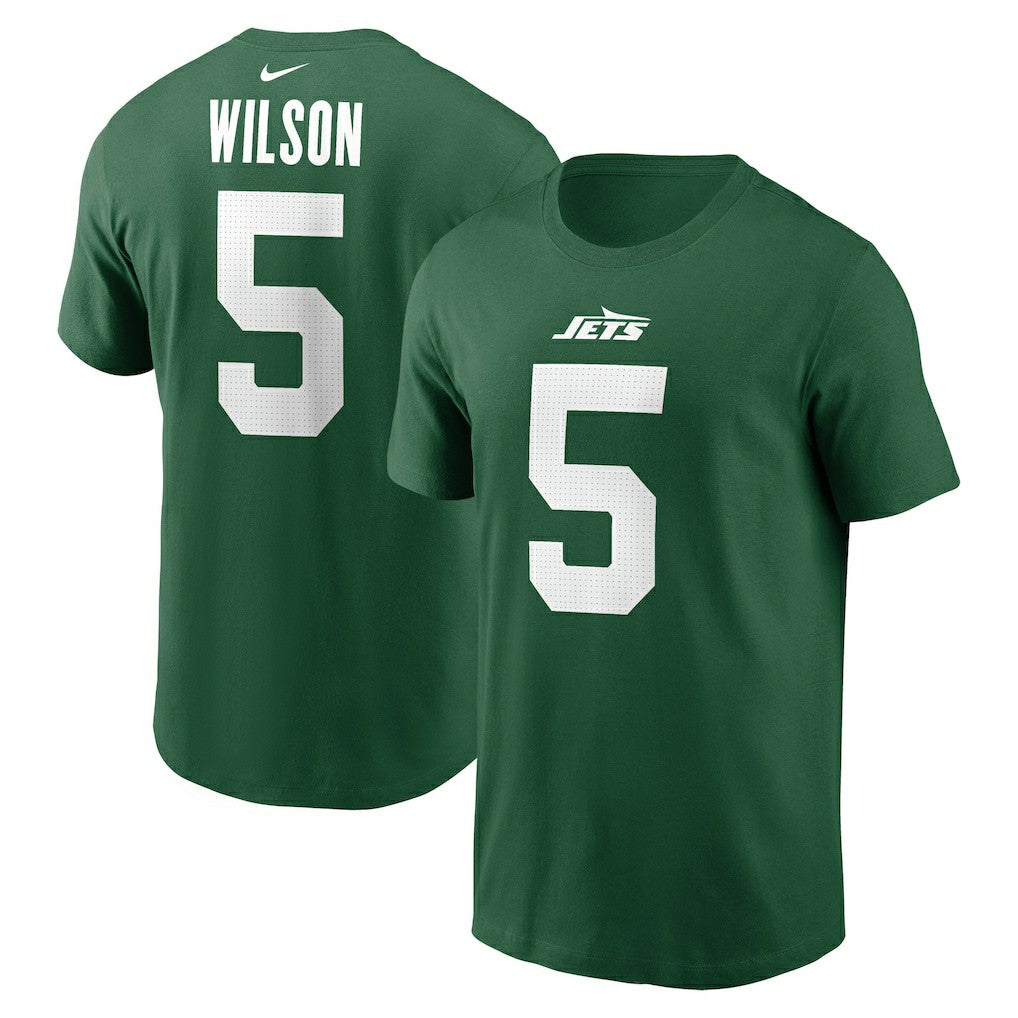 Garrett Wilson  Name & Number T-Shirt - New York Jets