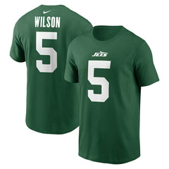 Garrett Wilson  Name & Number T-Shirt - New York Jets