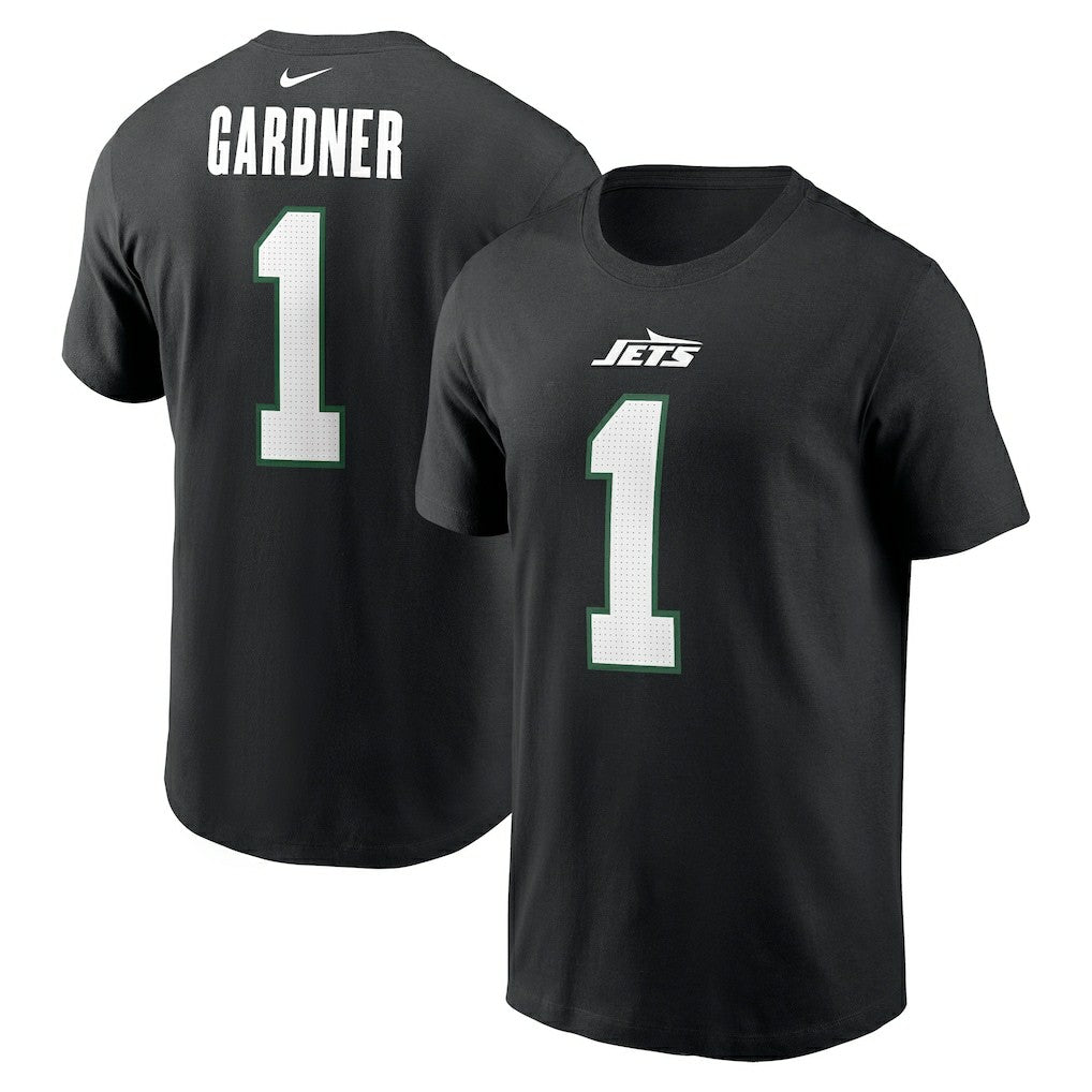 Ahmad Sauce Gardner  Name & Number T-Shirt - New York Jets